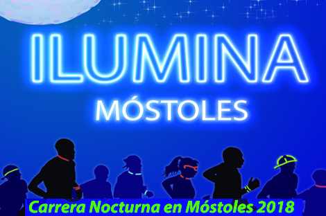 Cartel ilumina mostoles destacado