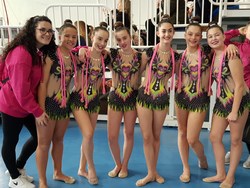 presentación del Club Gimnasia Rítmica 1