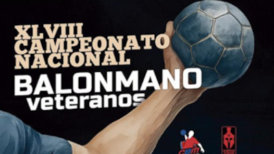 destacada cartel Balonmano Veteranos