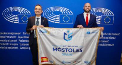 destacada Móstoles recibe en Bruselas el título de Ciudad Europea del Deporte 2026 (14)