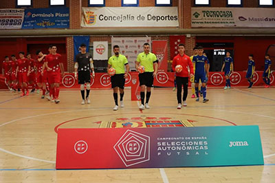 destacada Futbol sala Cto España Selecciones Autonomicas