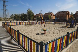 Inauguracion parque infantil biosaludable 1