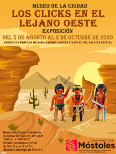 CARTEL EXPOSICIÓN CLICKS 2020 en el Museo de la Ciudad