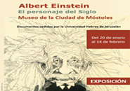 Portada Web Museo Albert Einstein, El personaje del siglo peq