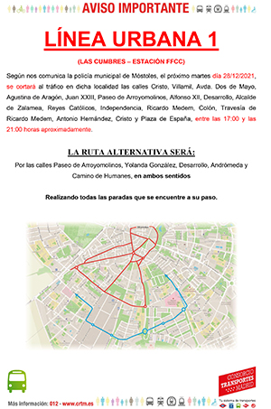 CARRERA SAN SILVESTRE Linea urbana 1