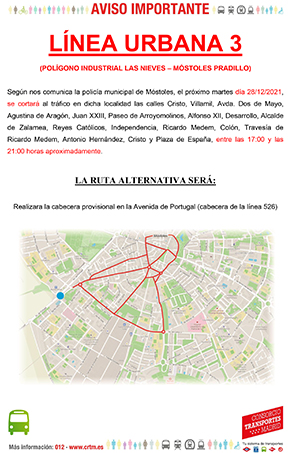 CARRERA SAN SILVESTRE Linea urbana 3