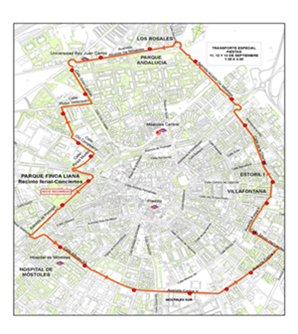 Plano Centro - Servicio Especial Fiestas 2 Mayo 2022 p