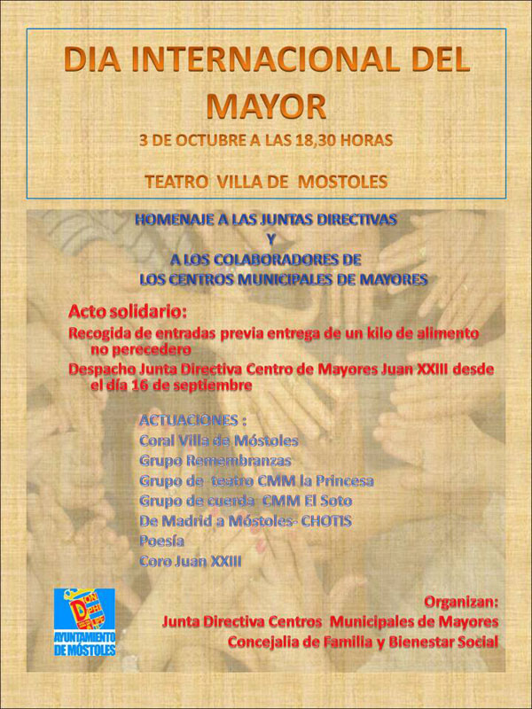 Día Internacional de la Personas Mayores