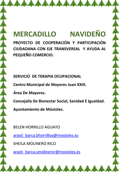 Mercadillo Centro de Mayores Juan XXIII