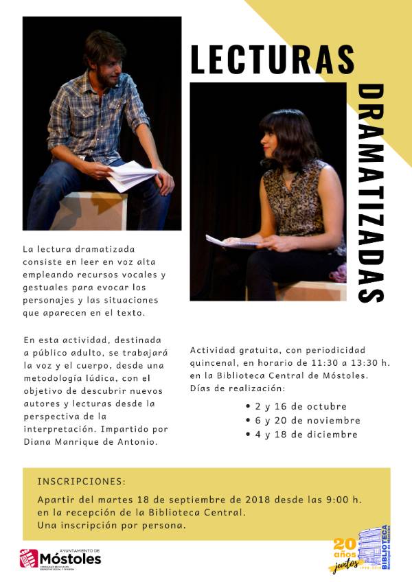 Lecturas dramatizadas 2018-2019