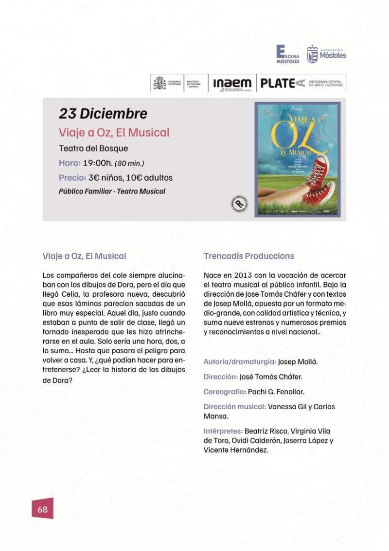 Programación II Temporada Escena Móstoles 2025-68