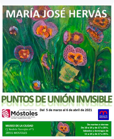 Cartel Exposición_María José Hervas_Museo de la Ciudad
