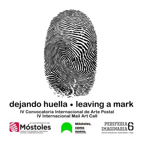 Cartel Expo IV Convocatoria Arte Postal_DEJANDO HUELLA