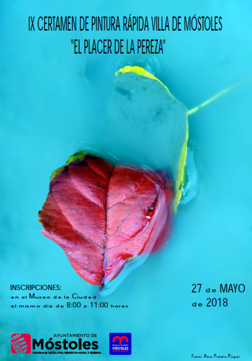 Cartel Pintura Rápida 2018 Móstoles