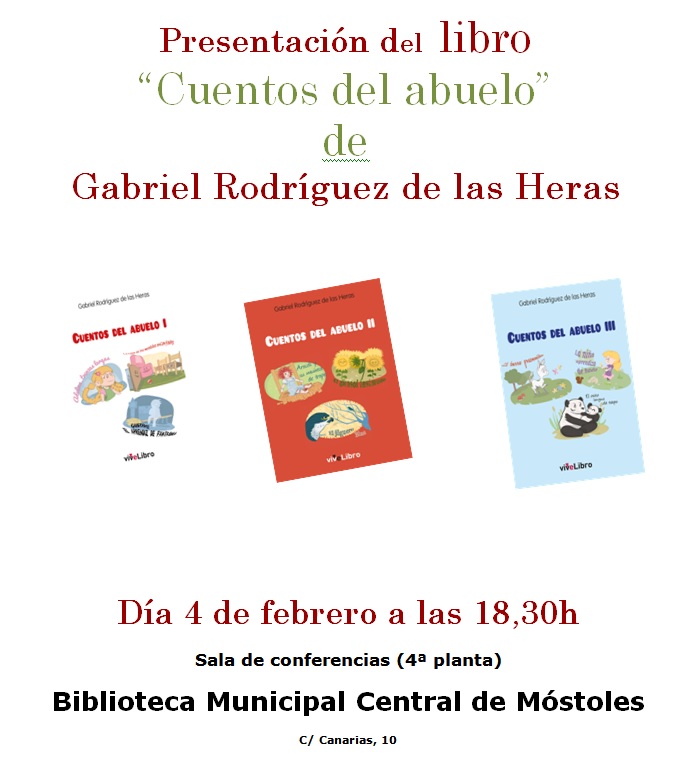 presentacion libro Cuentos del abuelo