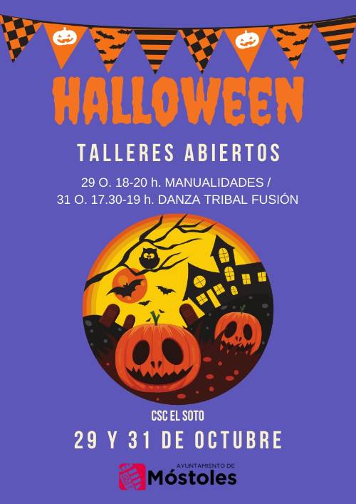 Cartel_Halloween CSC El Soto 2019
