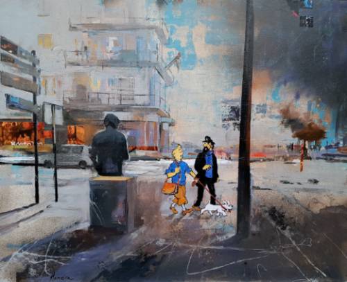 VIII Certamen 2017-Accesit-Omeira Mazinani-Tintin en Mostoles