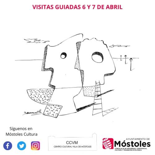 CARTEL VILLA_Visitas guiadas para adultos de la expo de Moreno Villa
