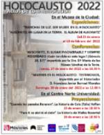 Cartel información general Holocausto 2022