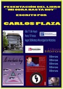 CARTEL PRESENTACIÓN LIBRO DE CARLOS PLAZA