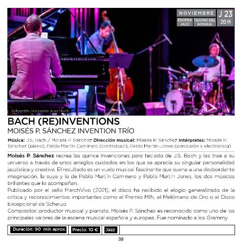 Bach ReInventions