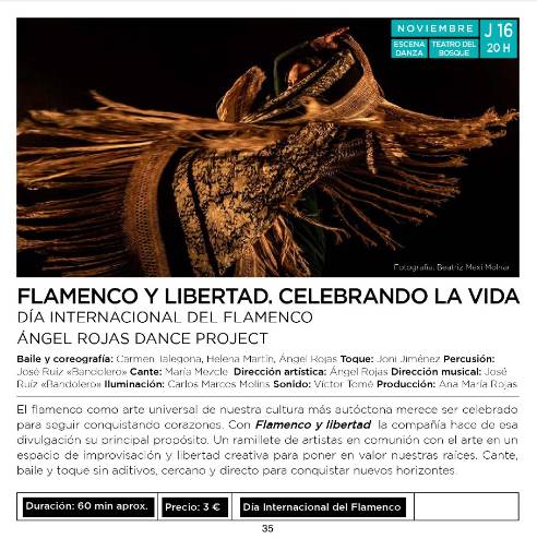 Flamenco y libertad Celebrando la vida
