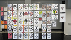 II Convocatoria Internacional de Arte Postal Usted está Aquí - You are HereP