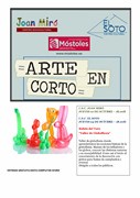 Cartel Arte en Corto octubre 2019