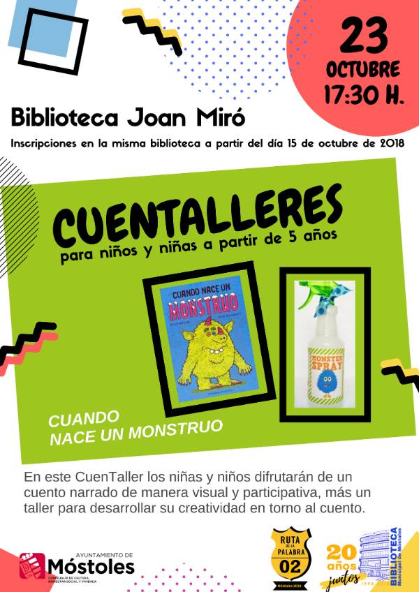 CuenTalleres octubre joan miro