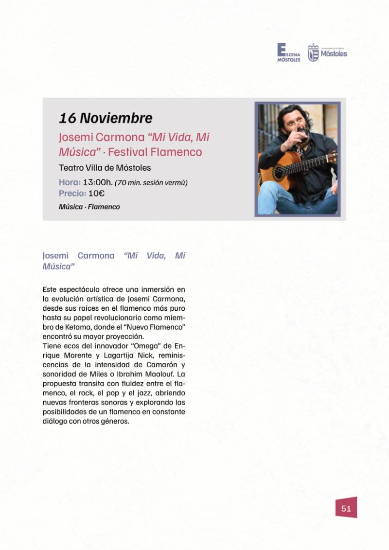 Programación II Temporada Escena Móstoles 2025-50