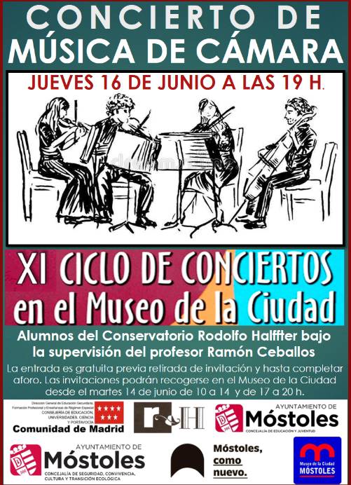 Cartel CONCIERTO MÚSICA CÁMARA_16 junio 2022_MUSEO