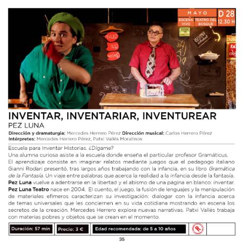 A ESCENA_INVENTAR, INVENTARIAR
