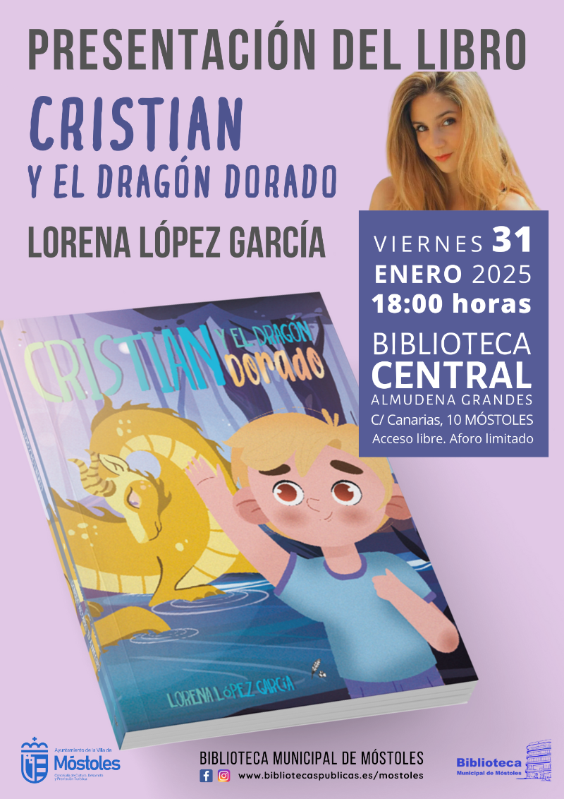 Presentación Cristian y el dragón dorado - Lorena López