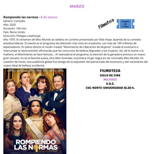 FOTO PELI_ROMPIENDO LAS NORMAS