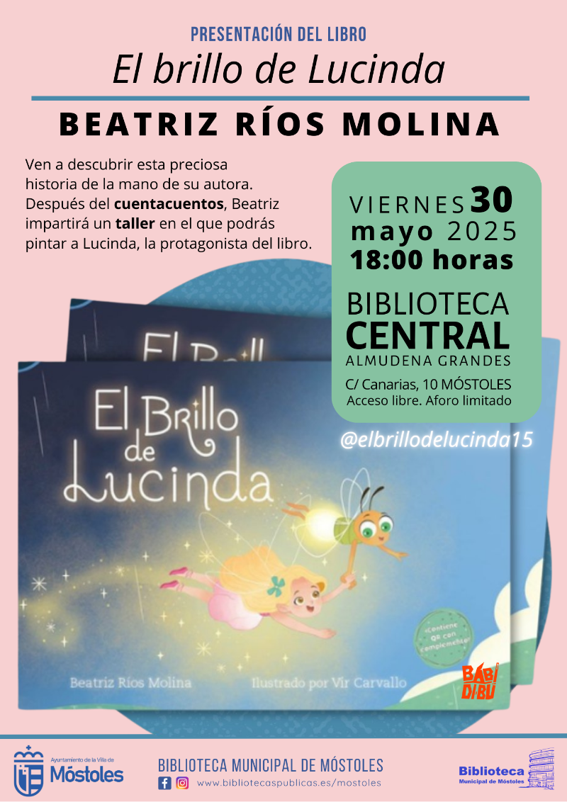 Presentación Beatriz Ríos Molina - El brillo de Lucinda