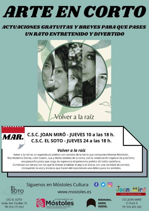 Cartel Arte en Corto_ marzo 2022