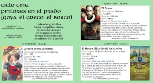 ciclo cine octubre arte 2019 2