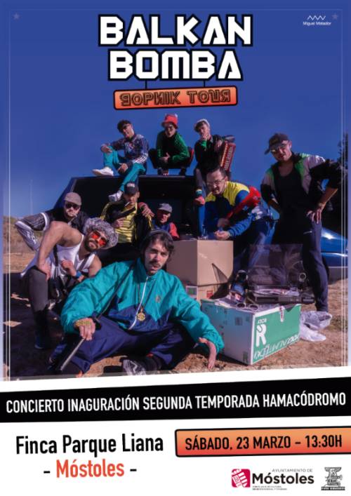 Cartel_Concierto Hamacódromo 2019_Balkan Bomba