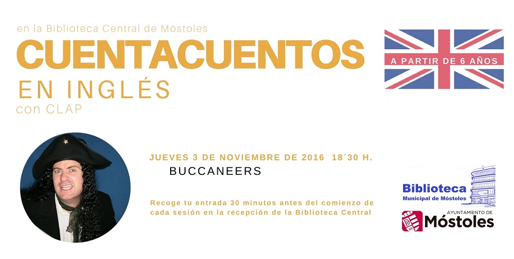 CUENTACUENTOS EN INGLÉS NOVIEMBRE