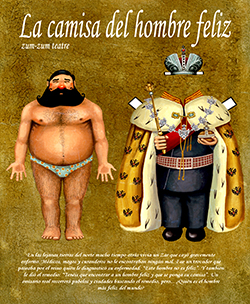 la camisa del hombre feliz