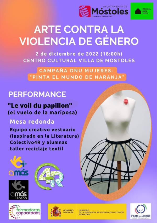 Cartel evento_Arte contra la violencia de género