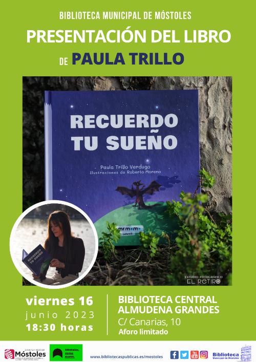 Presentacion Libro_Recuerdo tu sueño_ Paula Trillo