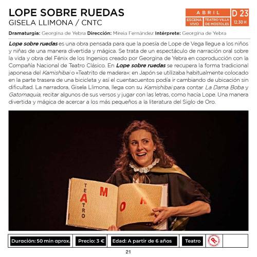 A ESCENA_LOPE SOBRE RUEDAS