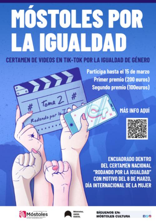 Cartel Móstoles por la igualdad