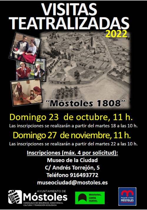 CARTEL_Visitas teatralizadas 1808-2022_MUSEO