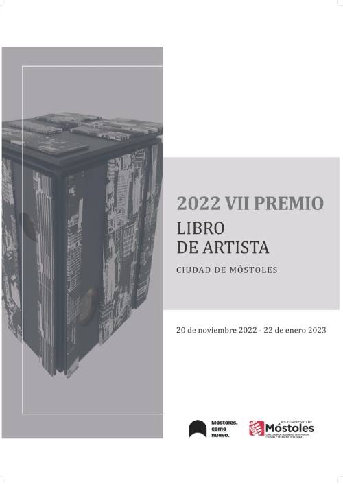 CARTEL EXPO_VII Edición Premio Libro de Artista_VILLA MÓSTOLES