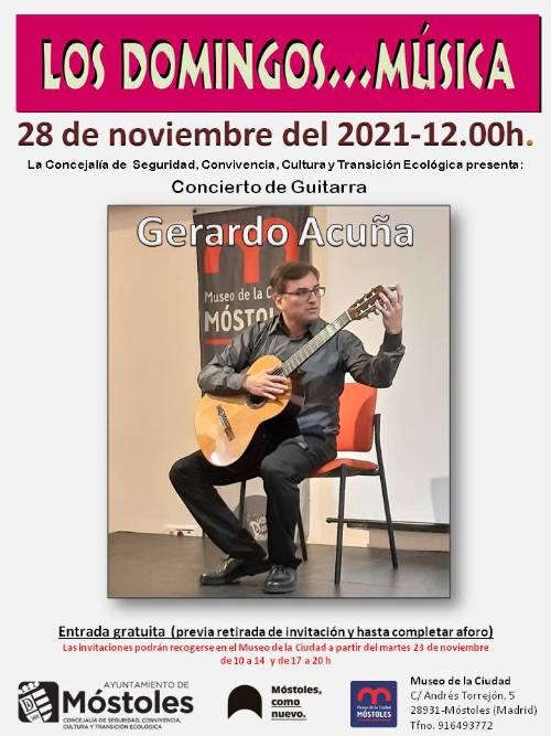 CARTEL_CONCIERTO GUITARRA_28 NOVIEMBRE_MUSEO