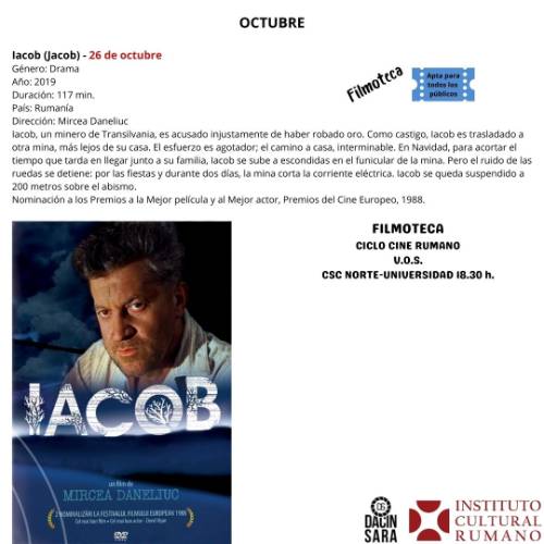 CICLO CINE RUMANO_26 OCTUBRE