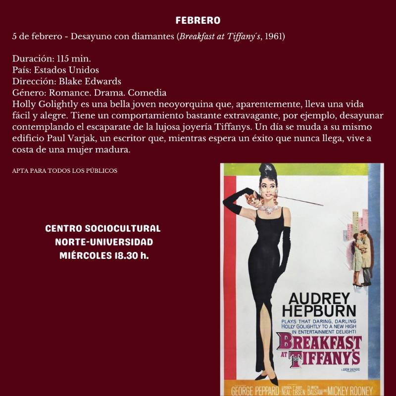 Ciclo cine febrero 2025