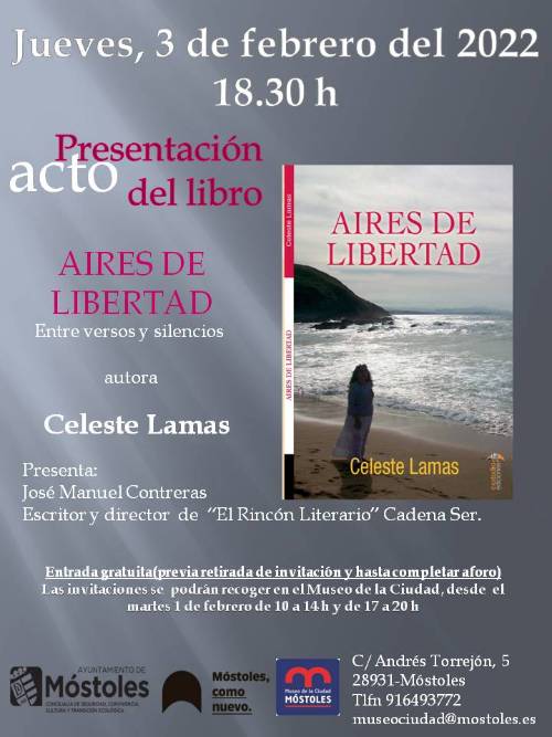Cartel libro Celeste Lamas_MUSEO 3 FEBRERO